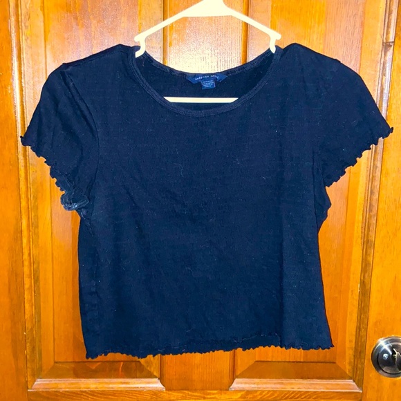 Black crop top - Picture 1 of 1